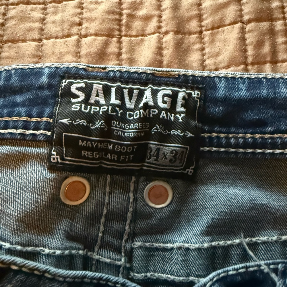 Salvage Supply Company Blue Jeans